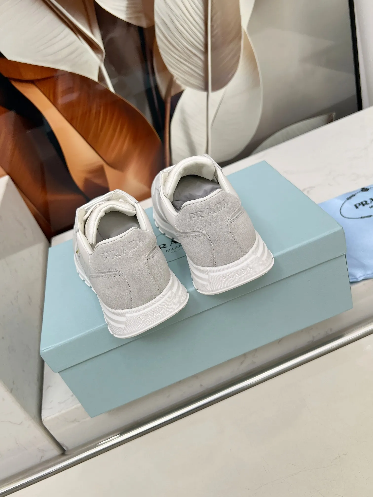 👟👟Ex-factory price 540👟👟 Prada "PRADA.." 2025 explosive model has been shipped. , original 1:1 development, four colors available 35--41 "Code 34 and 41 can be customized and cannot be returned or exchanged"